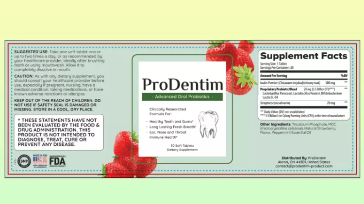 ProDentim Supplement